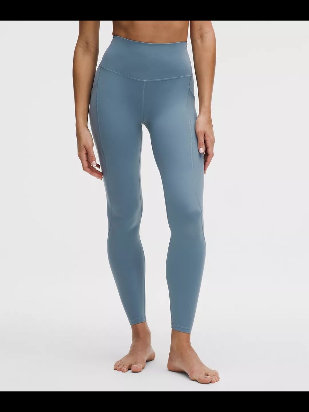 lululemon High-Rise Align Pockets 28' Steel Blue
